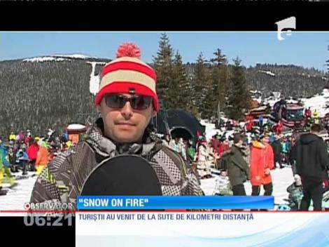 60 de oameni s-au întrecut în sărituri pe o pârtie din Harghita