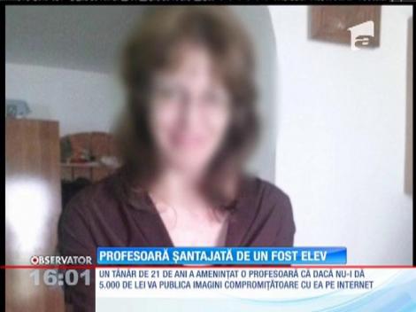 O profesoară din judeţul Vaslui, șantajată de un fost elev