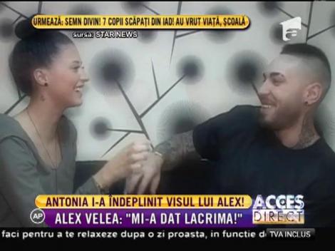Antonia şi Alex Velea radiază de fericire!