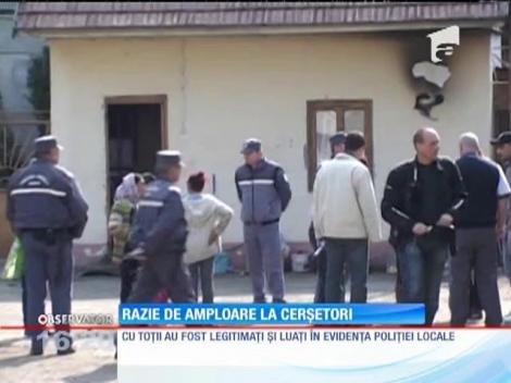 Zeci de cerşetori, evacuaţi dintr-o clădire din centrul Aradului