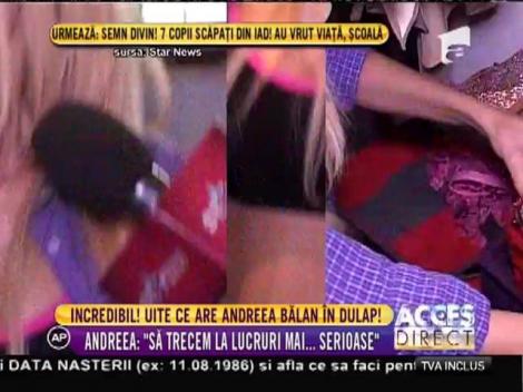 Uite ce ascunde în dulap, Andreea Bălan!