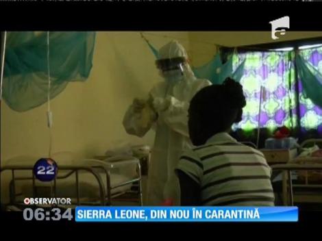 Sierra Leone, din nou în carantină