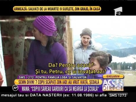 Semn divin! Șapte copii au scăpat din infern și au o casă nouă acum!