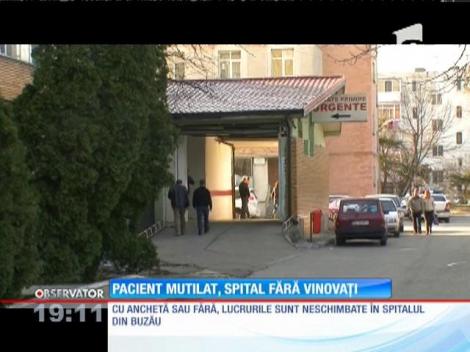 Pacientul din Buzău care a rămas fără organele genitale nu se gândeşte la reconstrucţie