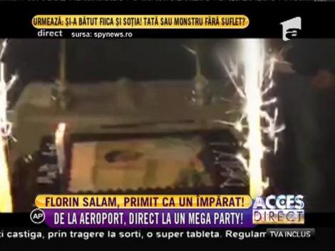 Florin Salam s-a întors în România mai bogat cu 100.000 de mii de euro!