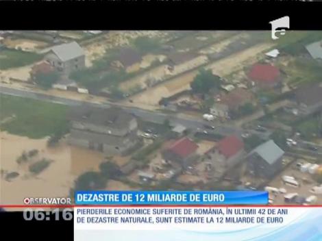 12 miliarde de euro au costat calamităţile din România, în ultimii 42 de ani