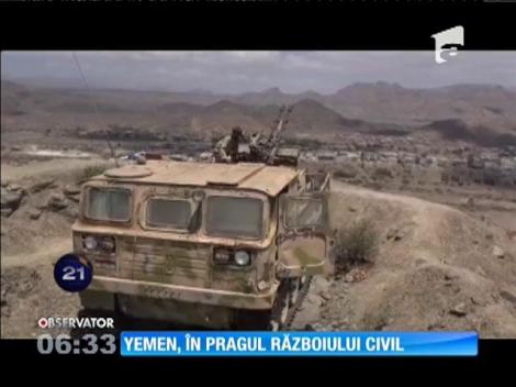 Yemen, în pragul războiului civil