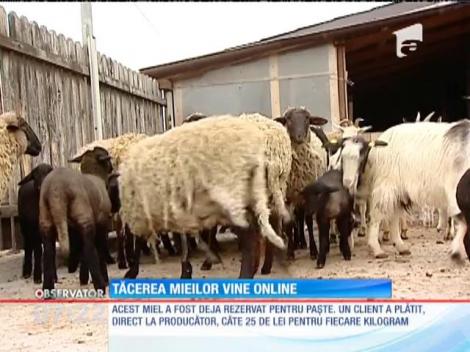 Mielul de Paşte e la un click distanţă