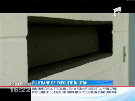 Plutoane de execuție în Utah