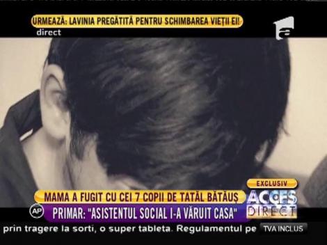 Reacția primarului localității Schela, despre mama care a fugit cu cei 7 copii de tatăl bătăuș!