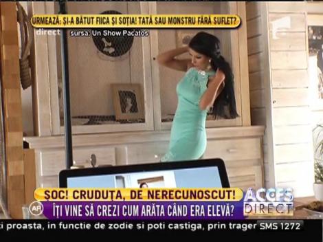 Daniela Crudu, de nerecunoscut! Iată cum arăta pe vremea când era elevă!