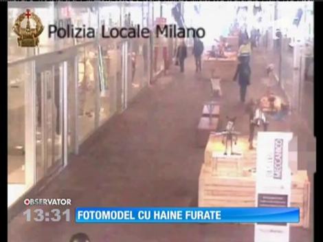 Fotomodel român, arestat pentru complicitate la furt