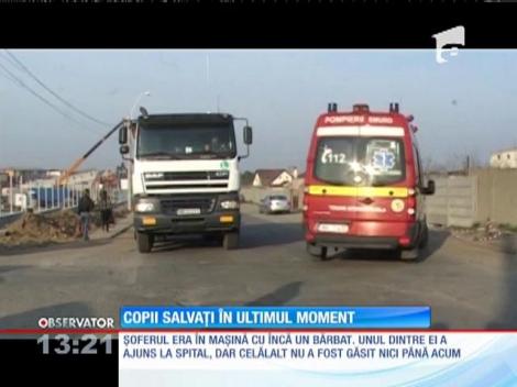 Copii salvaţi în ultimul moment