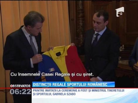 Distincții regale sportului românesc
