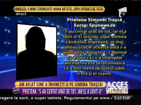 S-a aflat adevărul despre vânătaia de la ochiul Simonei Traşcă!