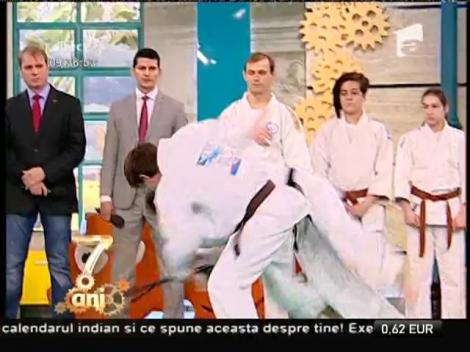 Demonstrație de Ju Jitsu la ”Neatza”