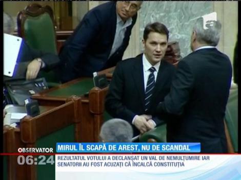 Mirul l-a scăpat de arest pe Șova, nu și de scandal