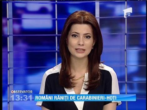 Români răniţi de carabinieri-hoţi