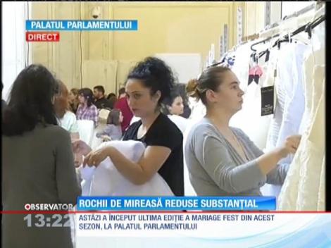 Rochii de mireasă reduse substanţial