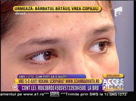 Roxana Scripariu, gravida bătută de tatăl copilului: "M-a lovit cu picioarele în burtă. Îmi spunea că mă omoară!"