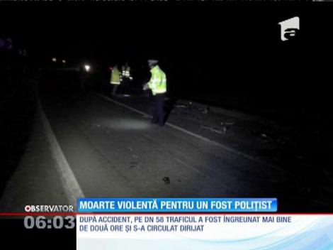 Moarte violentă pentru un fost polițist