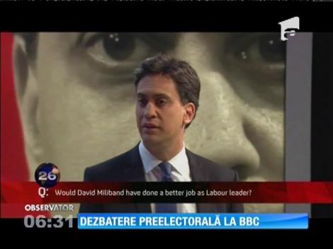 Dezbatere preelectorală în Anglia