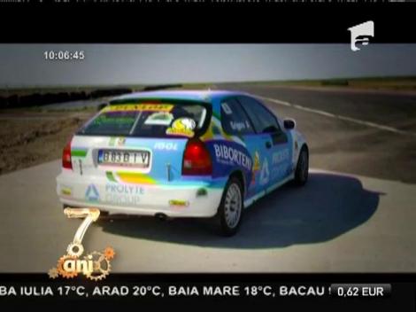 Dani Oțil, primul antrenament pentru campionatul de raliuri