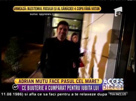 Adrian Mutu vrea să facă pasul cel mare cu iubita lui, Sandra Bachici!