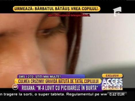 Culmea cruzimii! O tănără însărcinată, bătută de tatăl copilului!