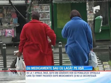 Cu medicamente sau cu lacăt pe uşa