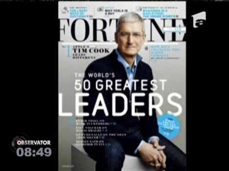 Tim Cook, cel mai puternic lider din lume