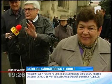 Sute de mii de români sărbătoresc astăzi Floriile