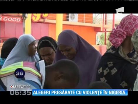 Alegerile prezidenţiale din Nigeria au fost îndoliate de atacuri