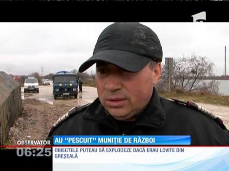 O viitoare pescărie din Năvodari a fost, preţ de câteva ore, împânzită de pirotehnişti