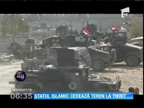 ISIS cedează teren la Tikrit