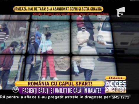 Pacienți bătuți și umiliți de călăi în halate