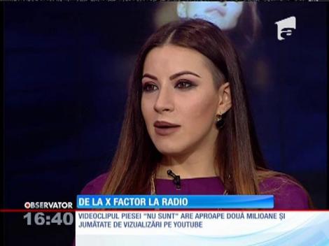 Nicoleta Nucă de la X Factor la radio