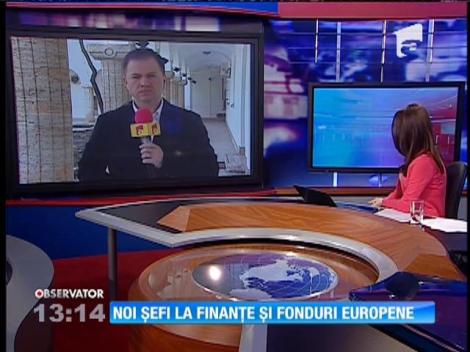 Noi șefi la Finanțe si Fonduri Europene