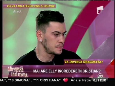 Lacrimi de fericire şi săruturi pătimaşe! Elly şi Cristian, reîntâlnire emoţionantă după o săptămână cumplită