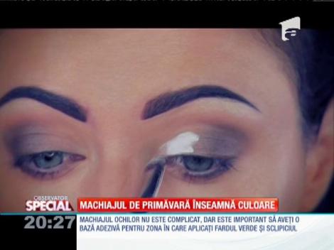 Special! Machiajul de primăvară înseamnă culoare