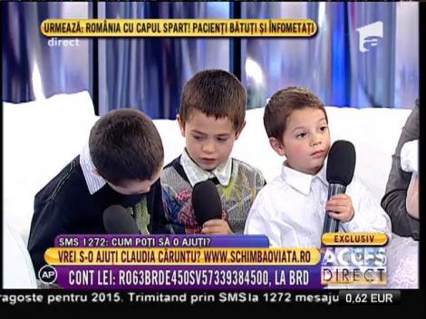 Mama: "De o săptămână mâncăm pâine cu margarină"