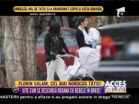 Florin Salam, cel mai norocos tătic