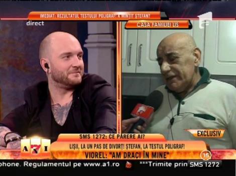 Viorel Lis: ”M-a deranjat ce a spus Oana. Am draci în mine!”