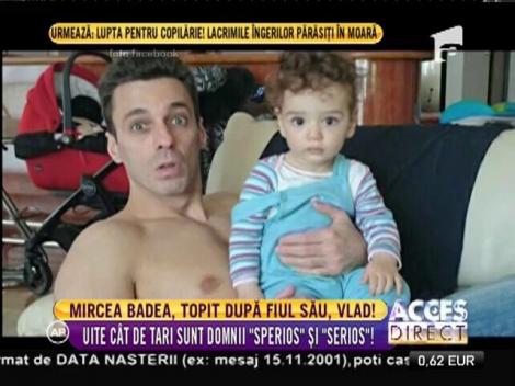 Mircea Badea, topit după fiul său, Vlad