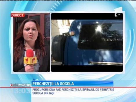 Mascaţii au descins la Spitalul de Psihiatrie Socola din Iaşi