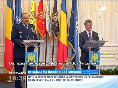 România își încordează mușchii