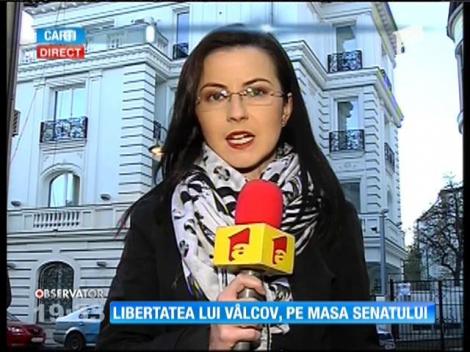 Libertatea lui Vâlcov, pe masa Senatului