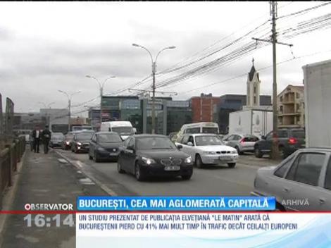Bucureşti, primul loc în topul capitalelor cu cel mai haotic trafic