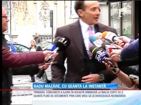 Radu Mazăre, cu geanta la instanţă