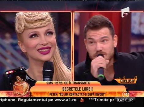Peter: ”Între mine și Lora există doar o colaborare profesională”